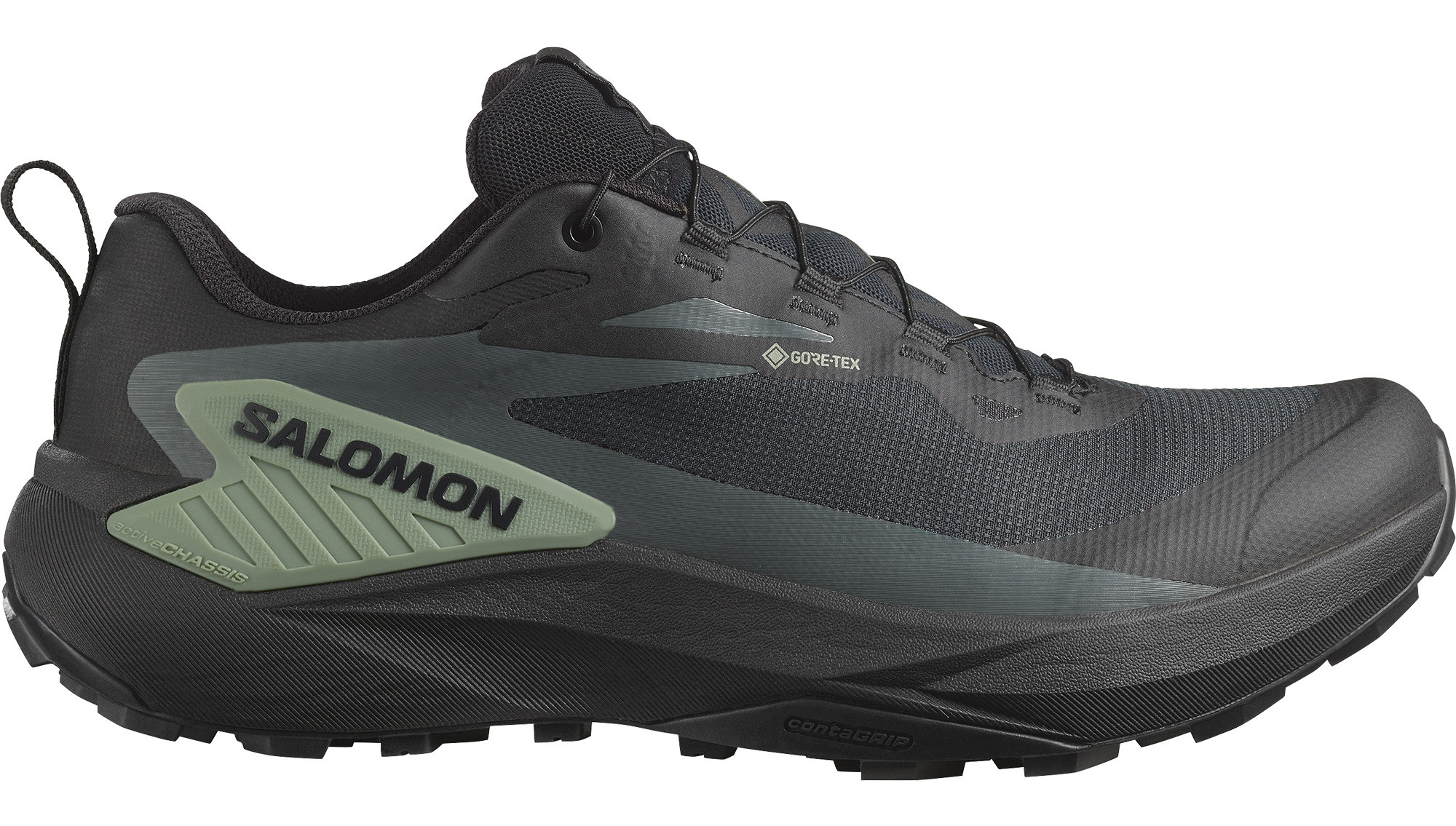 SALOMON Genesis GTX M Black / Agave Green / Urban Chic