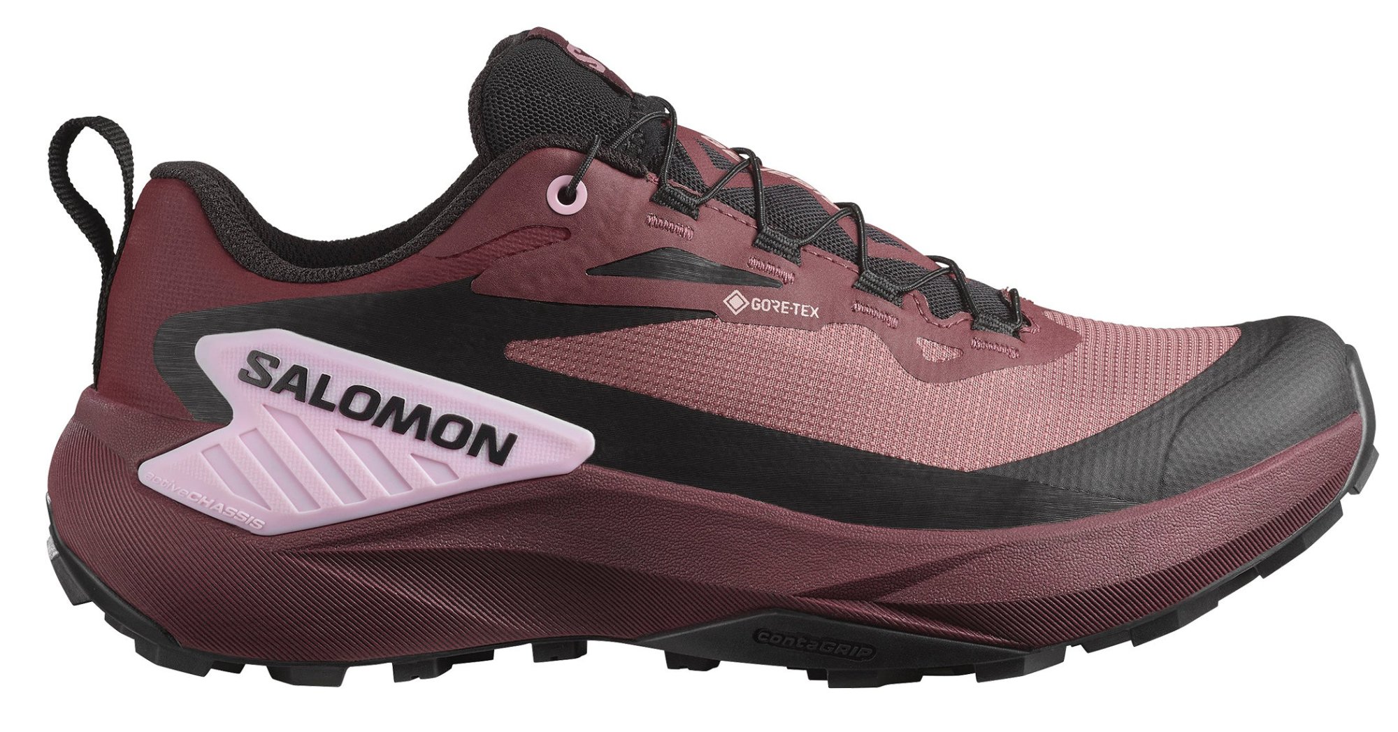 SALOMON Genesis GTX W Rose Taupe / Black / Orchid Bouquet