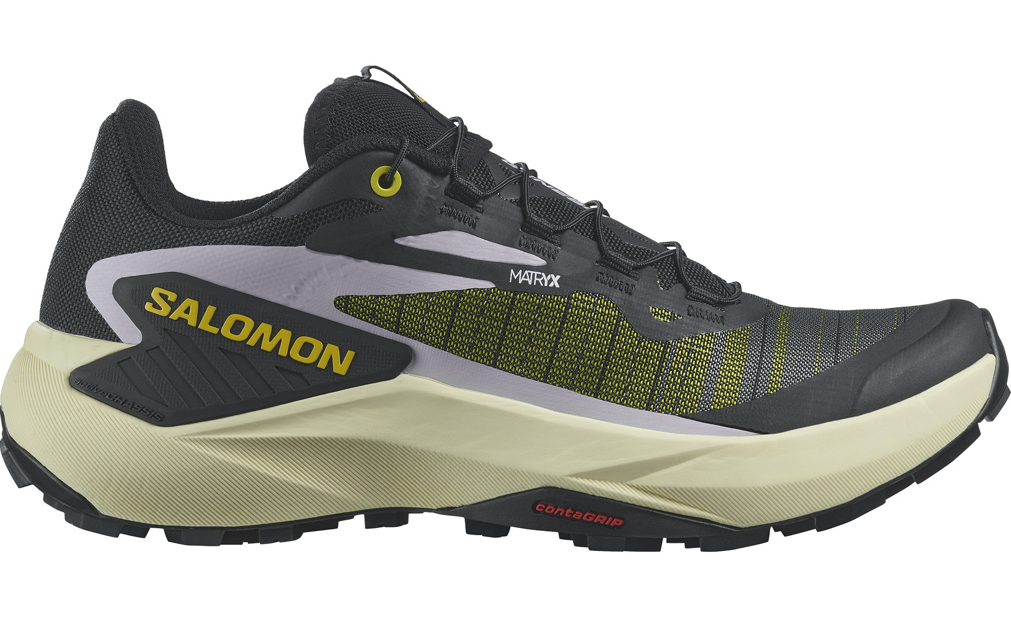 SALOMON GENESIS W Black / Sulphur Spring / Orchid Petal