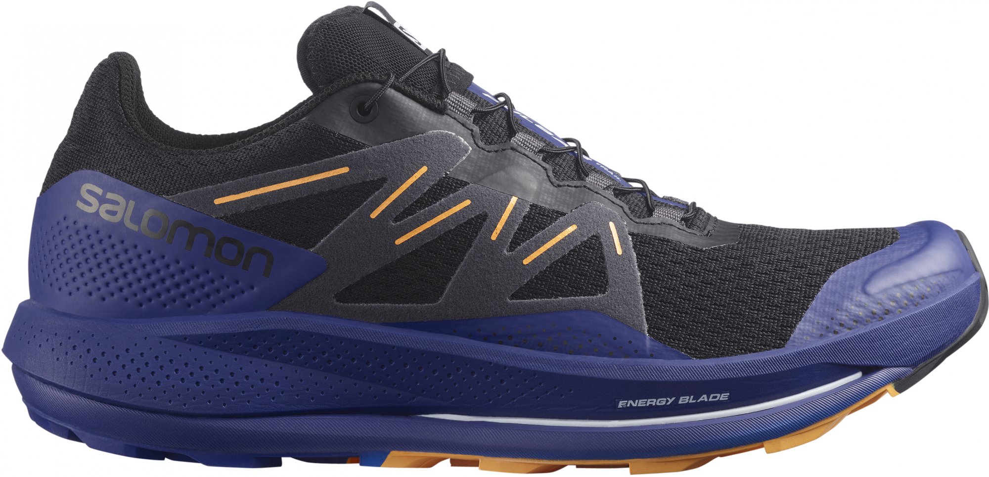 SALOMON PULSAR TRAIL Black / Clematis Blue / Blazing Orange