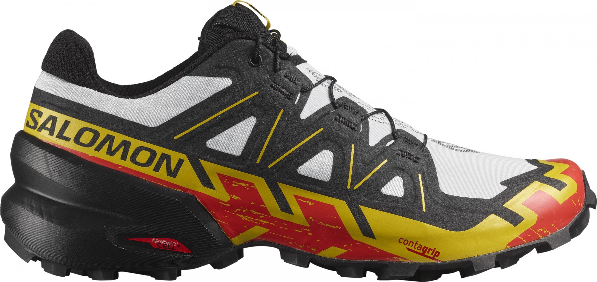 SALOMON SPEEDCROSS 6 White / Black / Empire Yellow