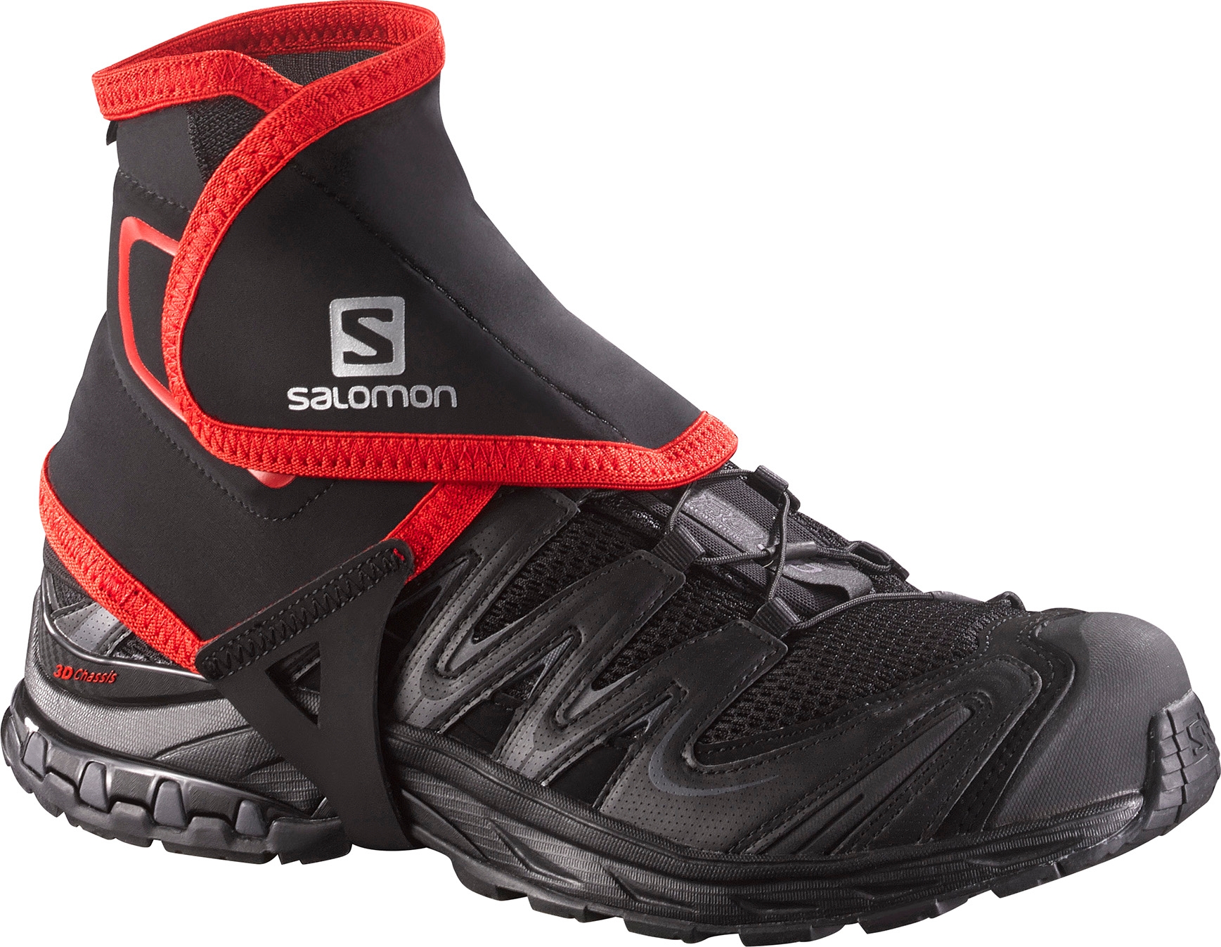 SALOMON TRAIL GAITERS HIGH BLACK