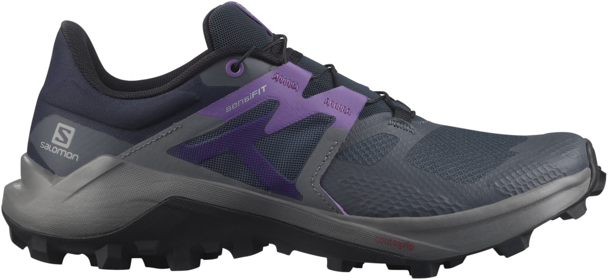 SALOMON WILDCROSS 2 W India Ink/Quiet Shade/Royal Lilac NEW