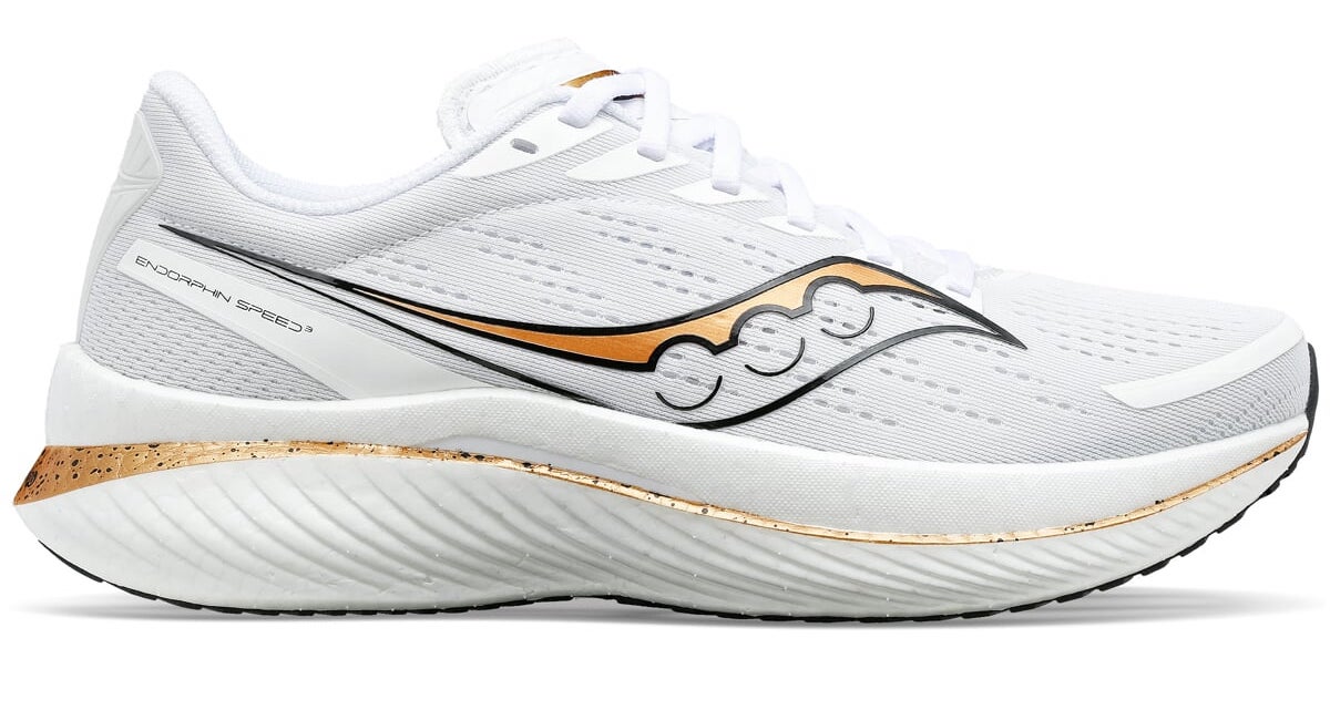 SAUCONY ENDORPHIN SPEED 3 white/gold