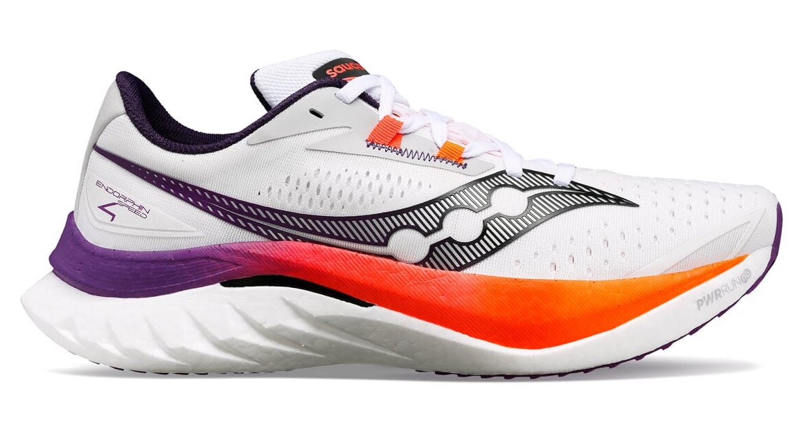 SAUCONY ENDORPHIN SPEED 4 White / Viziorange