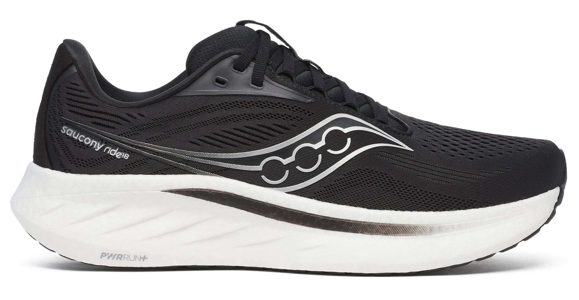 SAUCONY Ride 18 M Black / White