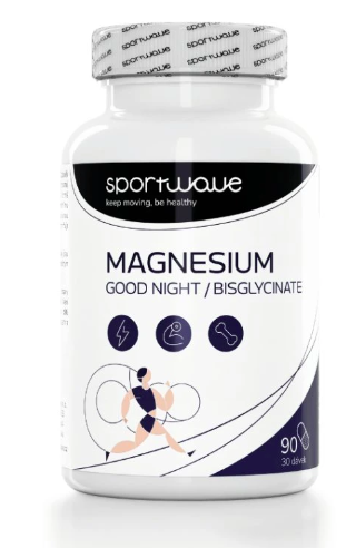 SPORTWAVE Hořčík - Magnesium Good Night - Bisglycinate 90 cps