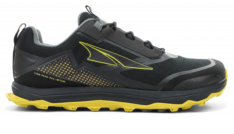 XXX ALTRA Lone Peak ALL - WTHR Low - Black/Yellow (M)