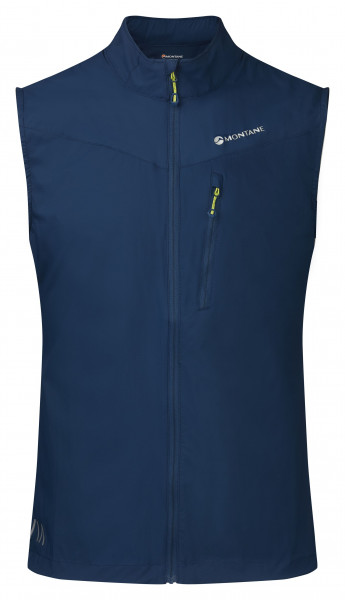 MONTANE FEATHERLITE TRAIL VEST FLAG NARWHAL BLUE