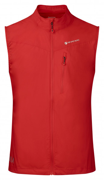 MONTANE FEATHERLITE TRAIL VEST FLAG RED