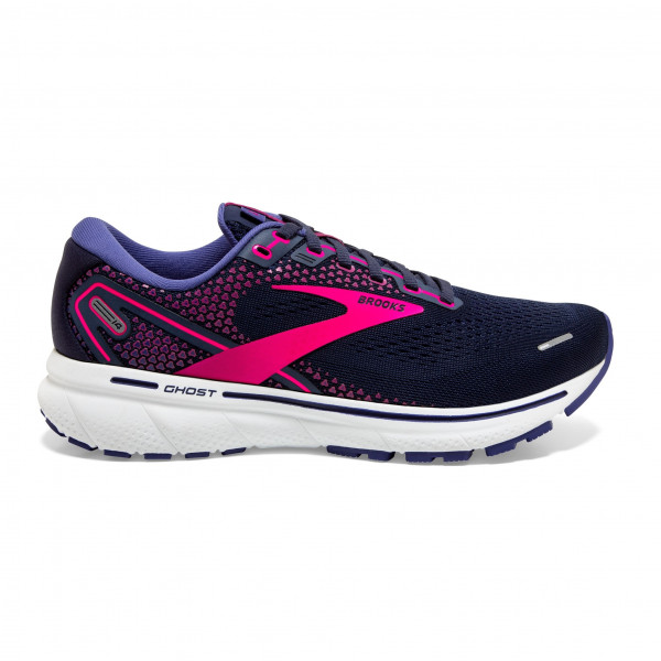 BROOKS Ghost 14 W Peacoat/Pink/White