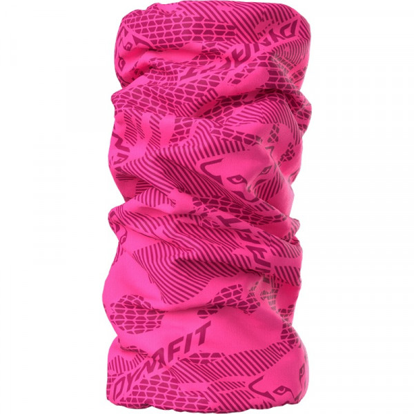 DYNAFIT Logo Neck Gaiter  Pink Glo