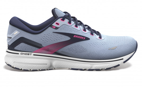 BROOKS Ghost 15 W Kentucky Blue/Peacoat/Pink