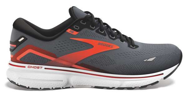 BROOKS Ghost 15 Ebony/Black/Spicy Orange