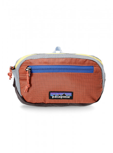 PATAGONIA Ultralight Black Hole® Mini Hip Pack 1L Patchwork Obsidian Plum
