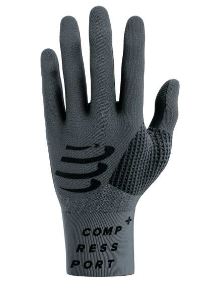 COMPRESSPORT 3D THERMO GLOVES Asphalte/Black