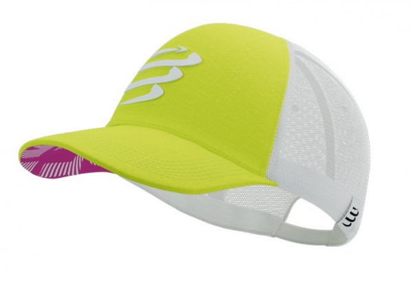 COMPRESSPORT TRUCKER CAP SAFE YELLOW/WHITE