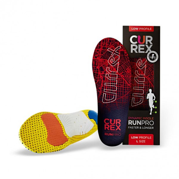 CURREX RunPro běžecké sportovní vložky LOW - červená