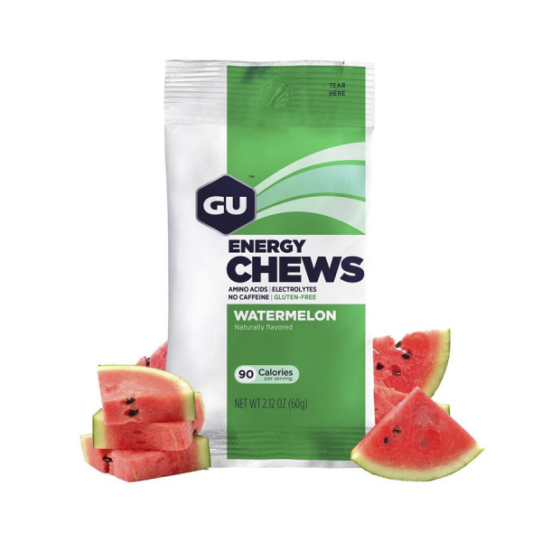 GU Energy Chews 60 g Watermelon 1 SÁČEK
