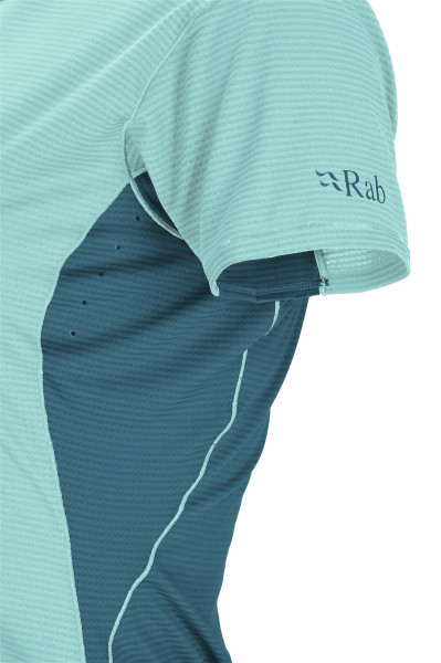 RAB SONIC ULTRA TEE DÁMSKÉ TRIKO Meltwater/Ultramarine