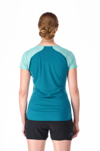 RAB SONIC ULTRA TEE DÁMSKÉ TRIKO Meltwater/Ultramarine