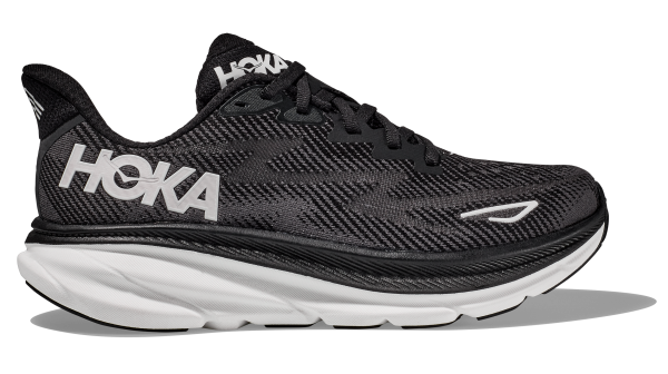 HOKA CLIFTON 9 M BLACK / WHITE