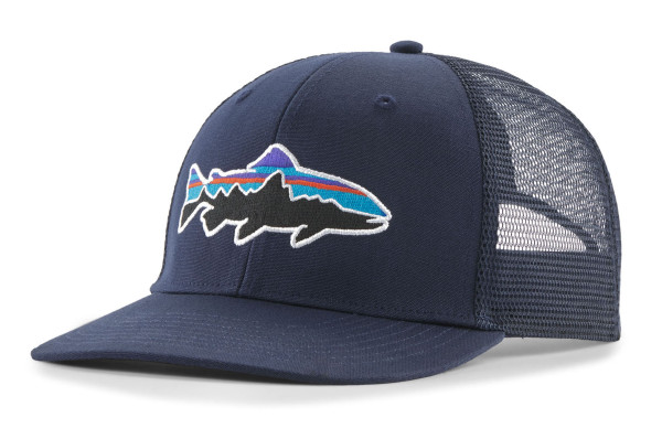 PATAGONIA Fitz Roy Trout Trucker Hat New Navy