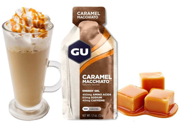 GU ENERGY GEL Caramel Macchiato