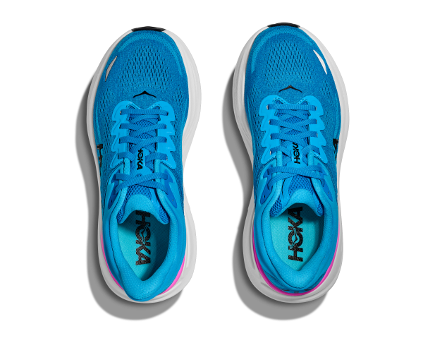 HOKA Bondi 9 W Skyward Blue / Neon Fuchsia