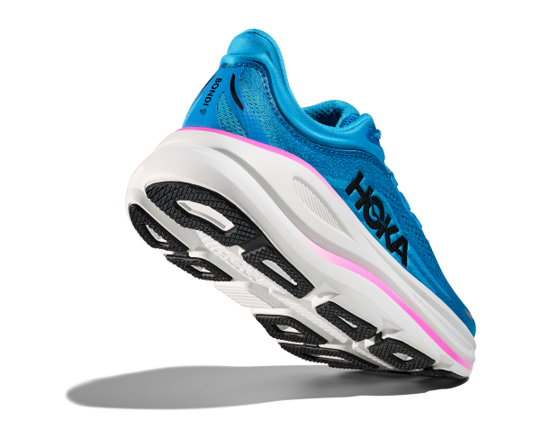 HOKA Bondi 9 W Skyward Blue / Neon Fuchsia
