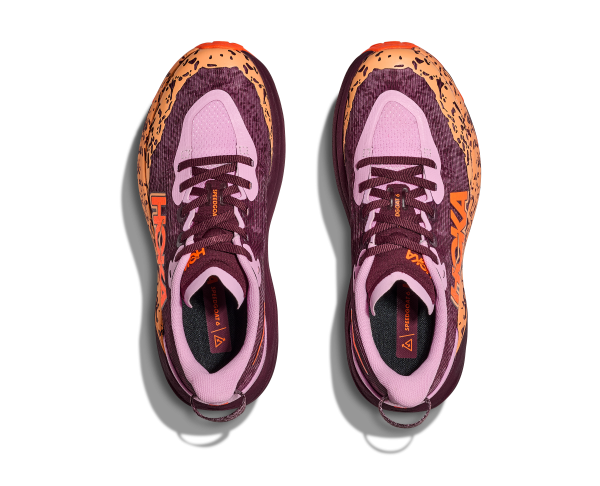 HOKA Speedgoat 6 Youth Flower Nectar / Neon Tangerine