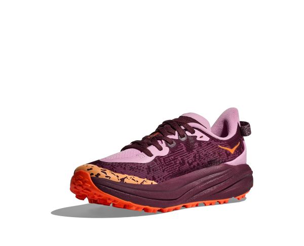 HOKA Speedgoat 6 Youth Flower Nectar / Neon Tangerine