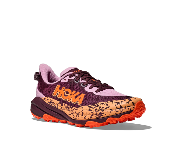 HOKA Speedgoat 6 Youth Flower Nectar / Neon Tangerine