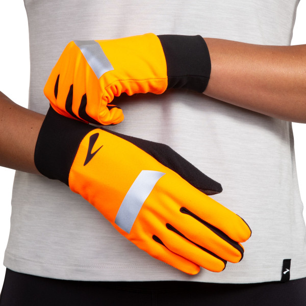 BROOKS Fusion Midweight Glove 2.0 Oranžová