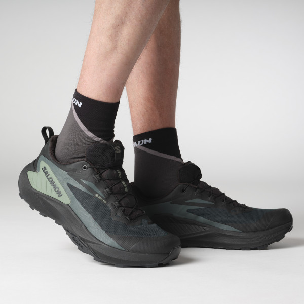 SALOMON Genesis GTX M Black / Agave Green / Urban Chic