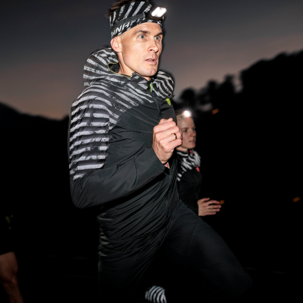DYNAFIT Trail Reflective Wind Jacket Men Black Out