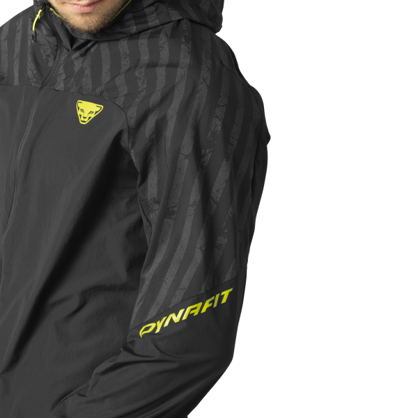 DYNAFIT Trail Reflective Wind Jacket Men Black Out