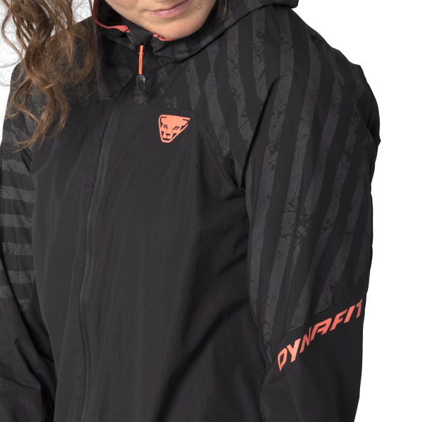 DYNAFIT Trail Reflective Wind Jacket Women Black Out