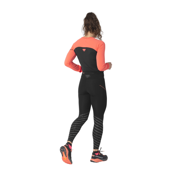 DYNAFIT Trail Reflective Tights Women Black Out