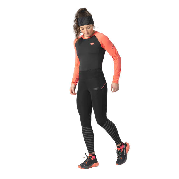 DYNAFIT Trail Reflective Tights Women Black Out