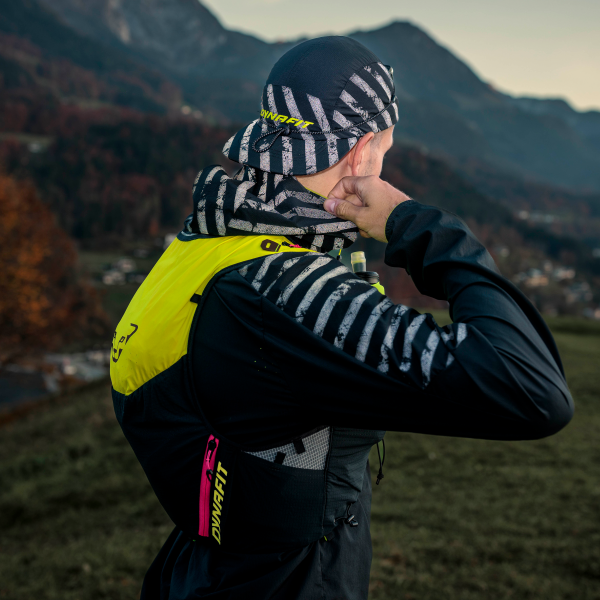 DYNAFIT Trail Reflective Cap Black Out Yellow