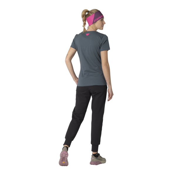 DYNAFIT Blacklight Cotton Tee Shirt Women Cinder Blacklight