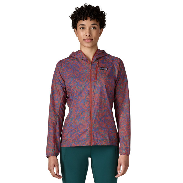 PATAGONIA Women's Houdini Jacket Sea Run: Potters Red