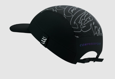 COMPRESSPORT 5 Panel Light Cap Aurora Black
