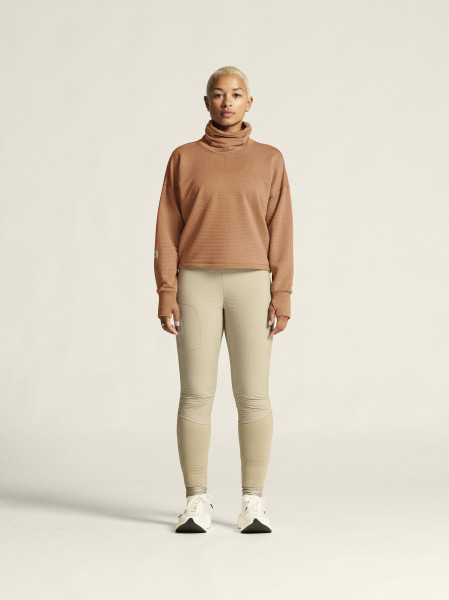 CRAFT SubZ Funnelneck Jersey W Hnědá