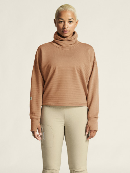 CRAFT SubZ Funnelneck Jersey W Hnědá