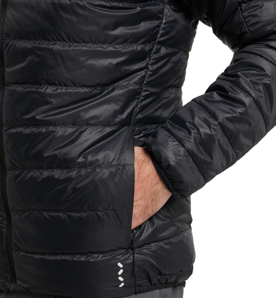 HAGLÖFS L.I.M Down Hood pánská Černá