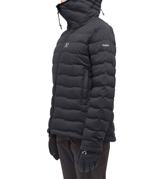 HAGLÖFS Spitz Down dámská bunda Černá