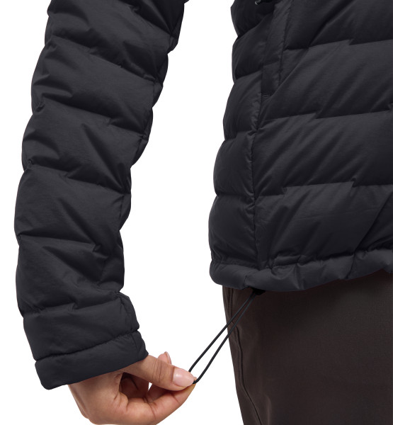 HAGLÖFS Spitz Down dámská bunda Černá