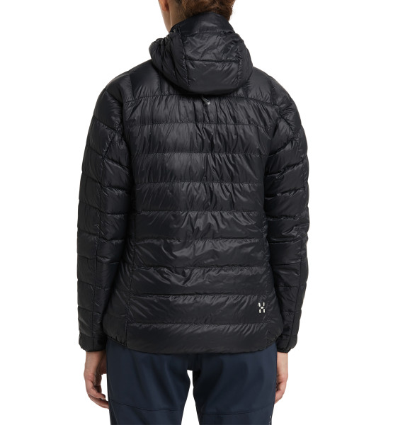 HAGLÖFS L.I.M Down Hood dámská bunda Černá